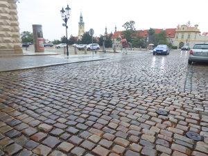 2020-07-26 Prag, nicht optimal für Radfahrer